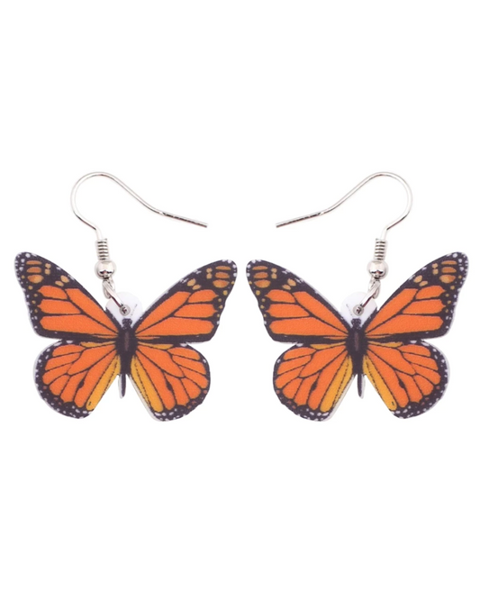 Monarch Butterfly Earrings