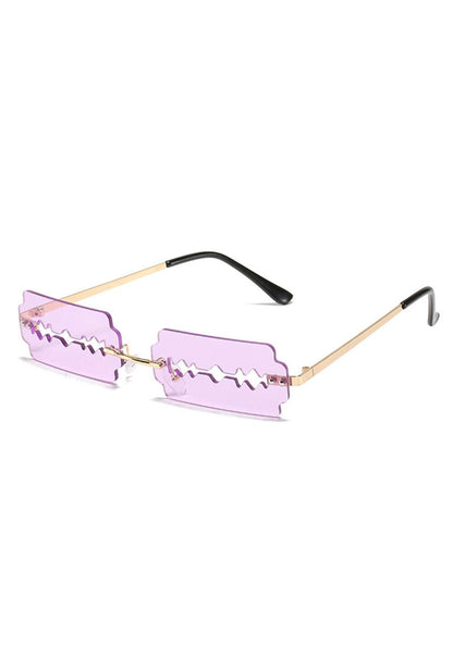 Glasses Frame Razor Light Pink Razor Blades Fashion Glasses Perth | Hurly-Burly