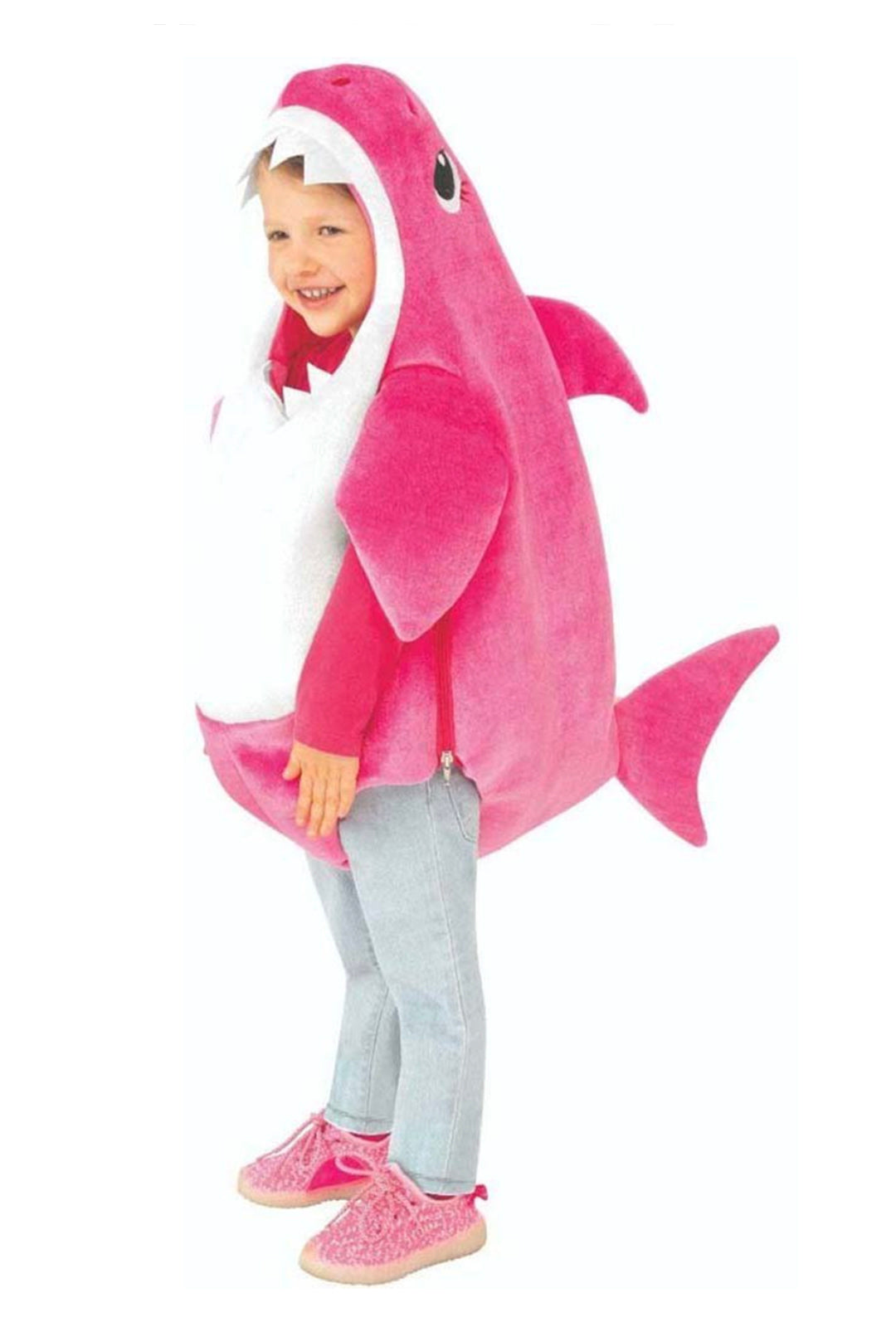 Kids Pink Baby Shark Costume