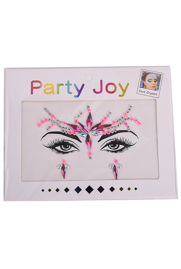 Pink Sprite Face Jewels Perth Hurly Burly HurlyBurly