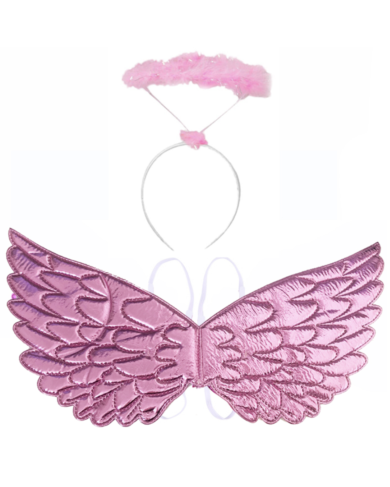 Pink Mini Wings with Pink Halo
