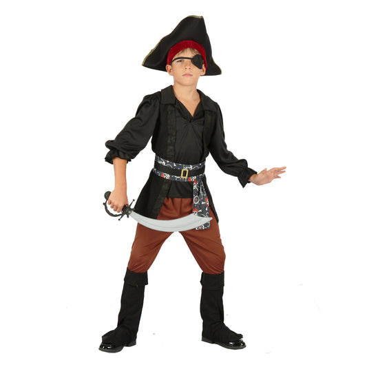 Kid's Angry Pirate Costume Set