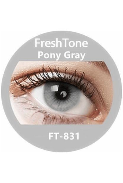Freshtone Super Naturals: Pony Grey Contact Lenses