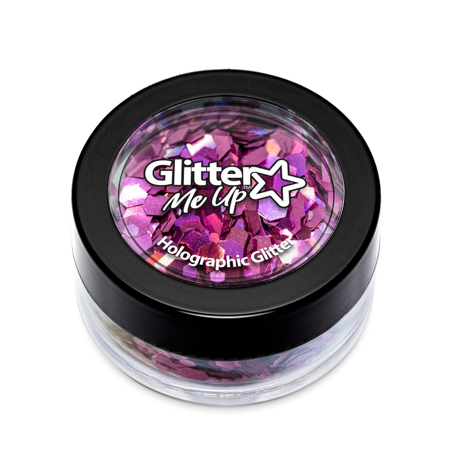 Holographic Chunky Glitter Blends - Princess Pink