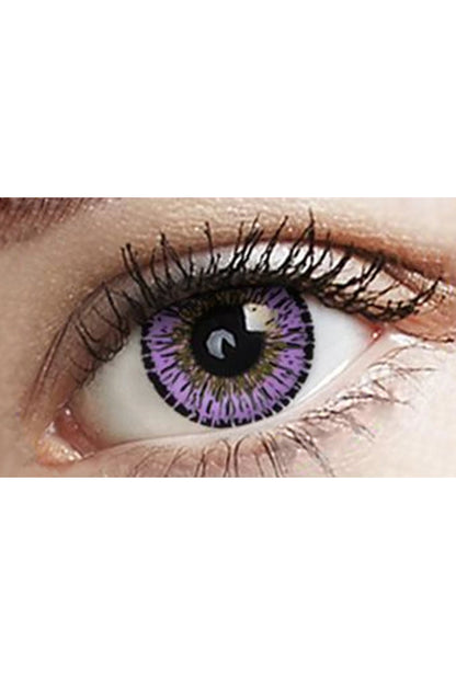 Violet Freshtone Eye-to-Eye Circle Lenses