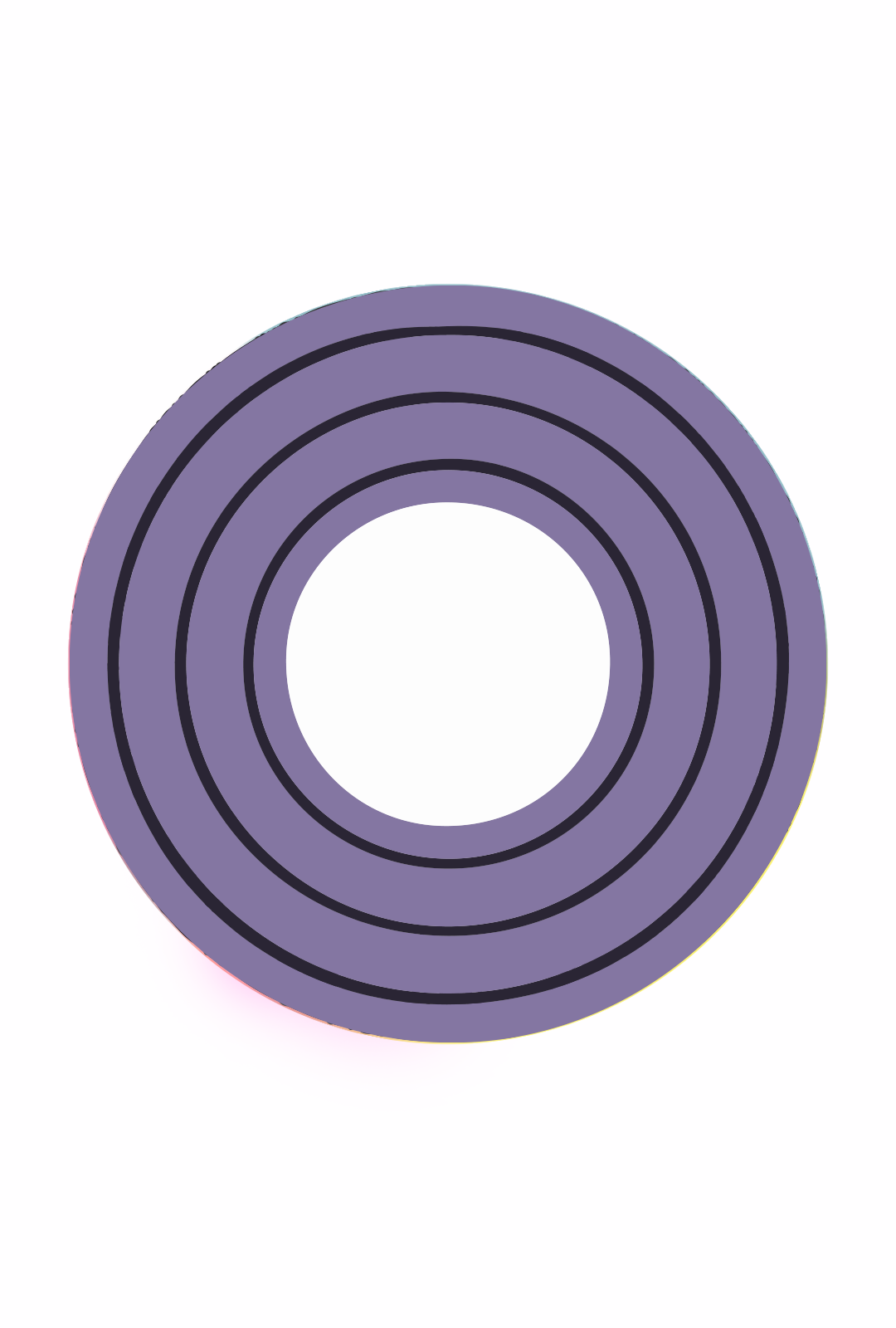 Party Lens #17 Purple Sharingan Rinnegan Naruto Contact Lenses