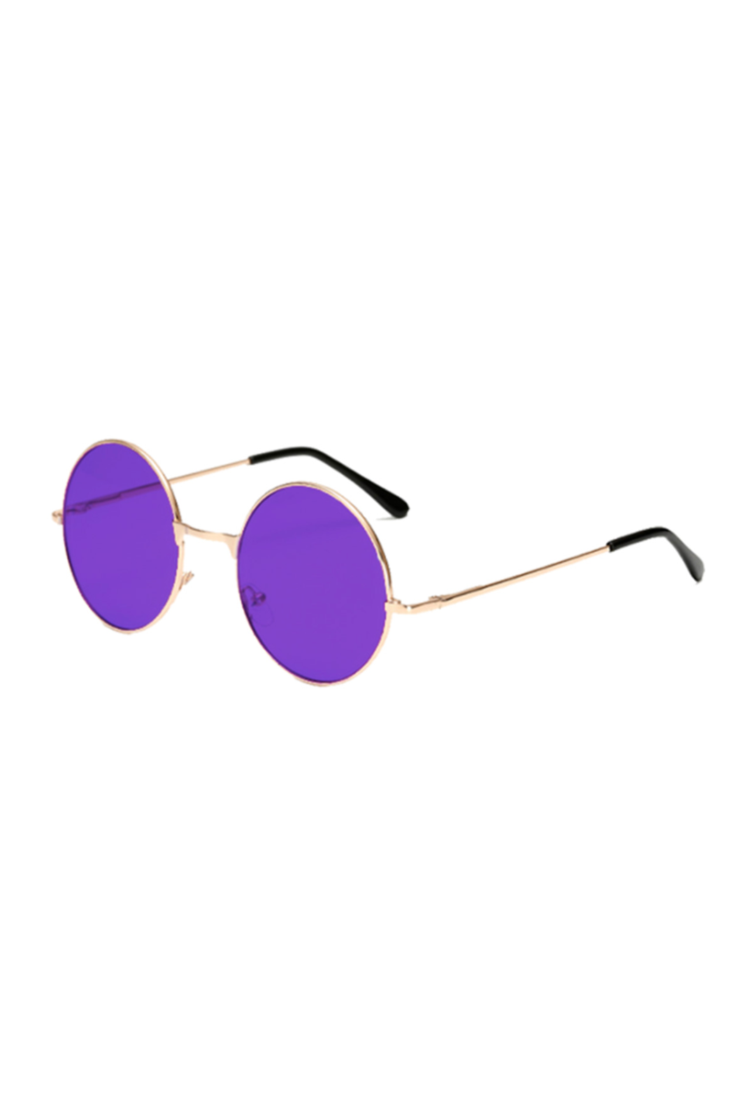 Purple Round Hippie Glasses