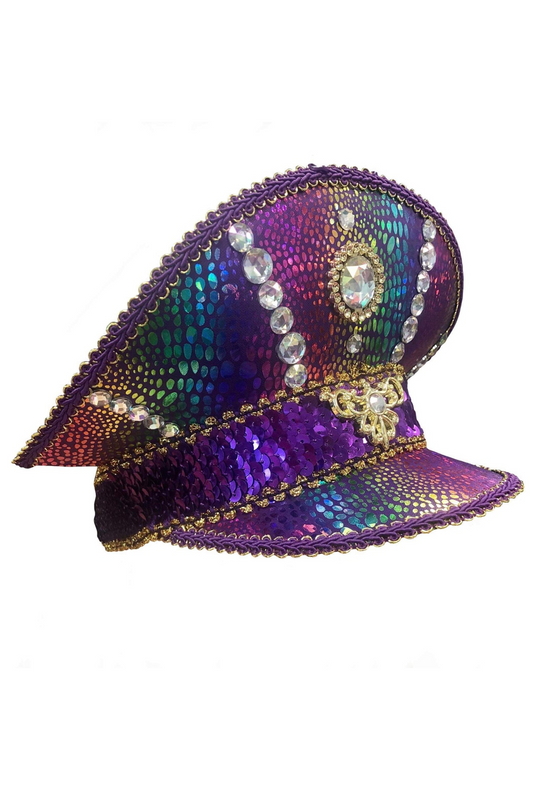 Purple Rainbow Festival Visor