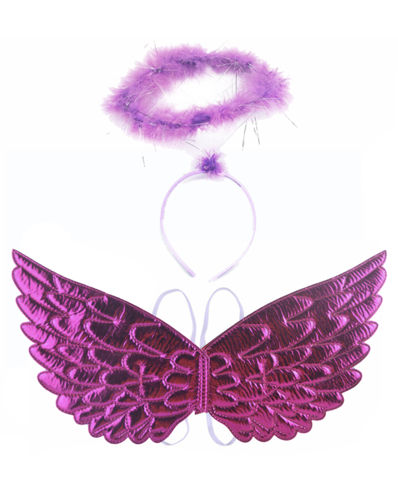 Purple Mini Wings with Purple Halo