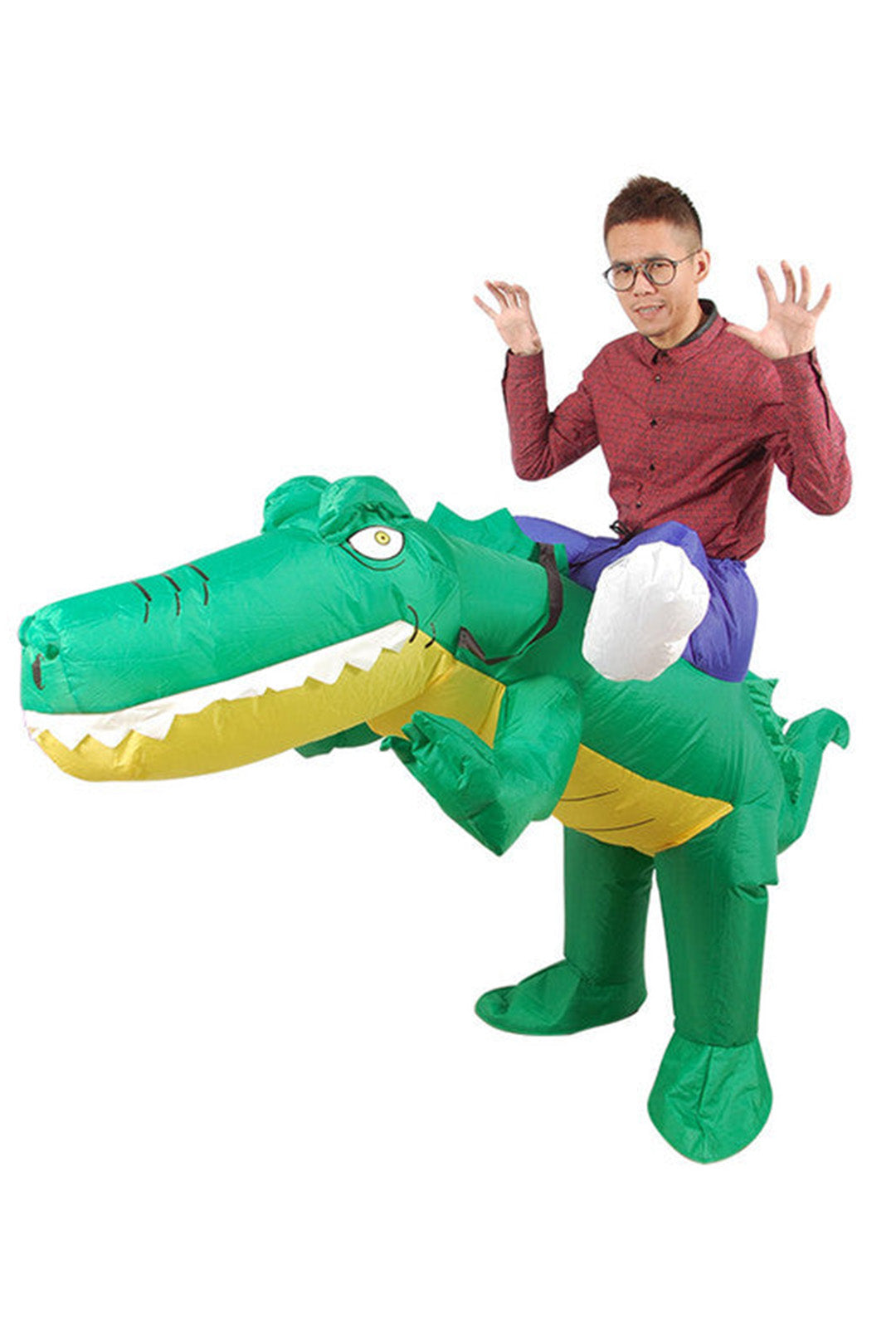 Inflatable Crocodile Costume
