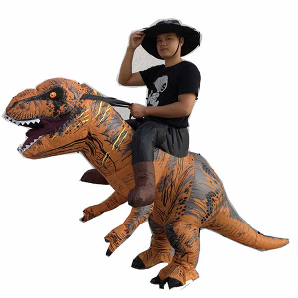 Inflatable Ride On T-Rex Costume