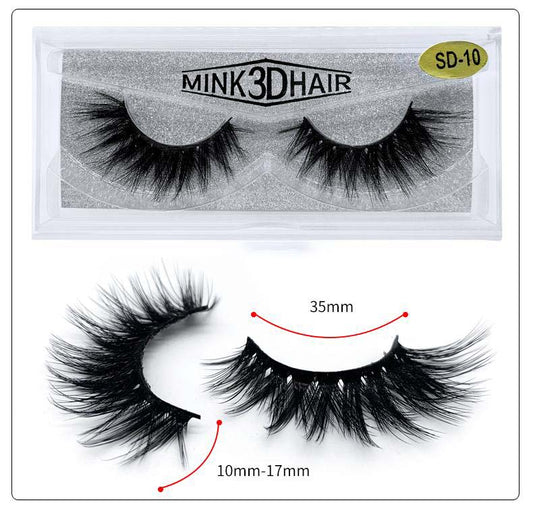 Mink False eyelashes #10