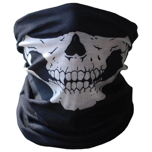 Black Skull Ski Mask