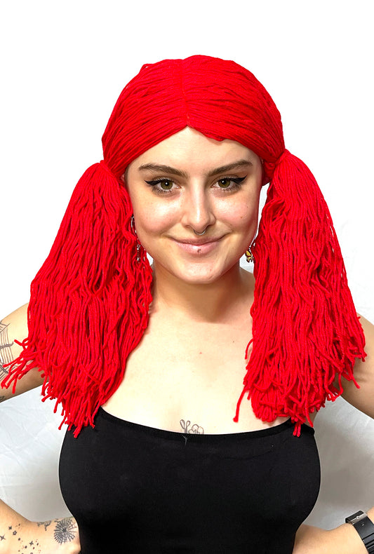 Red Rag Doll Wig