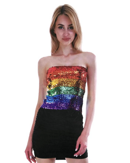 Sequin 2025 boob tube