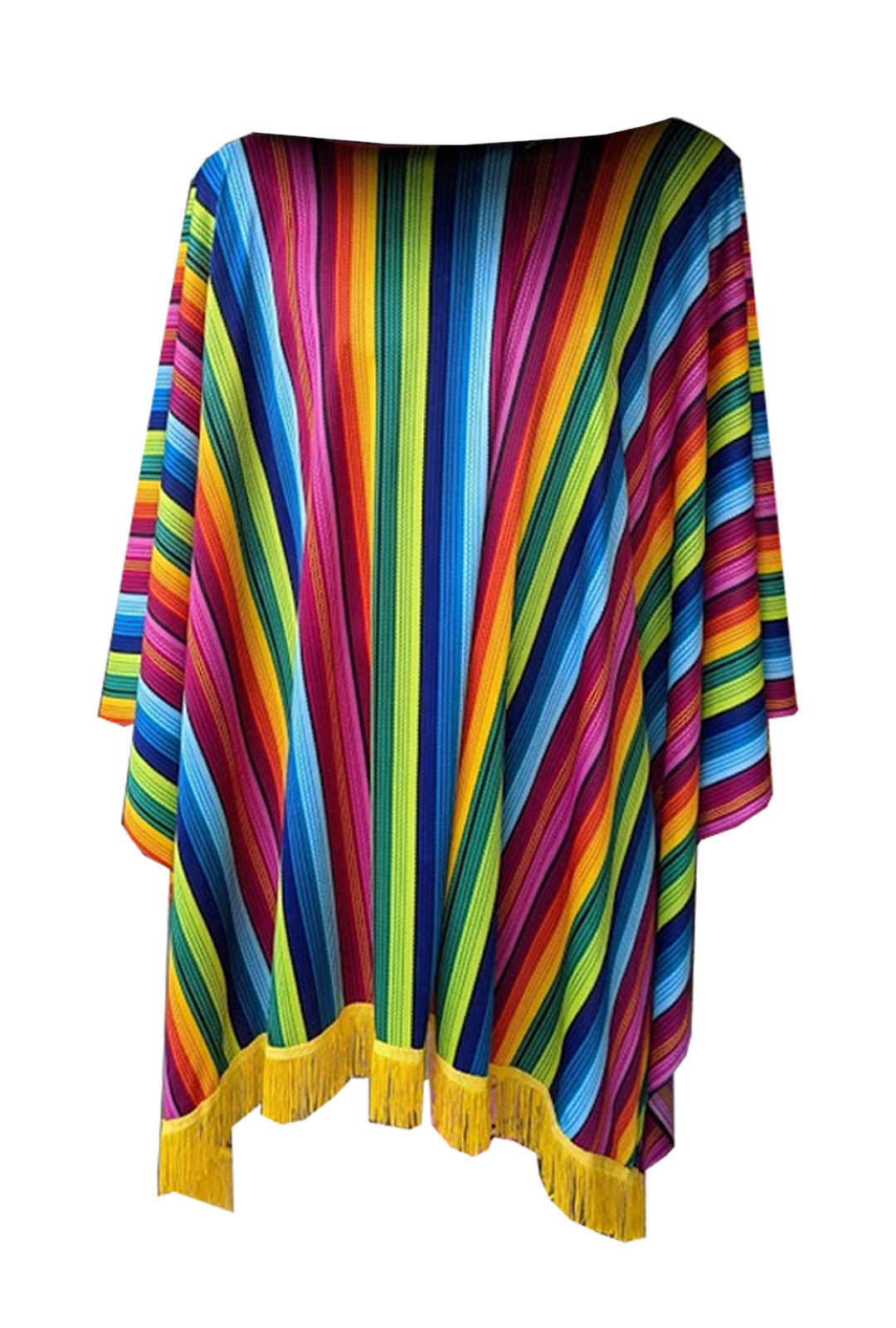 Mexican Multi-Coloured Poncho