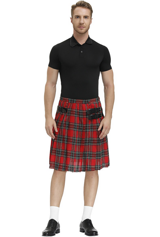 Red Plaid Kilt