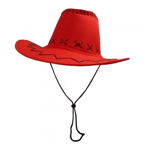 Red Cowboy Hat