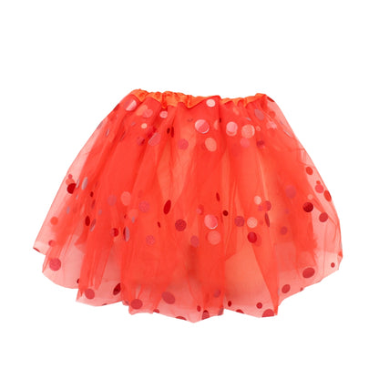 Red Spotted Tulle Tutu