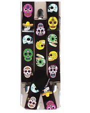 Sugar Skull Suspenders