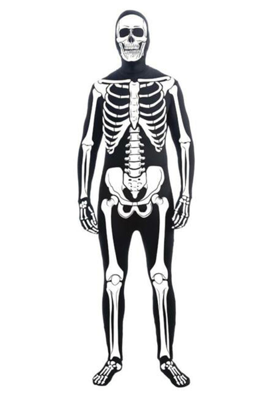Black Skeleton Morphsuit