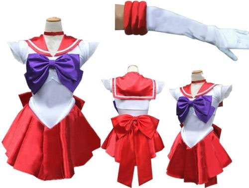 Sailor Mars Cosplay Costume