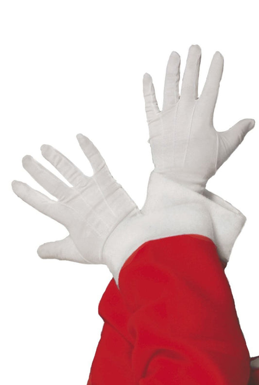 Mens Short White Gloves