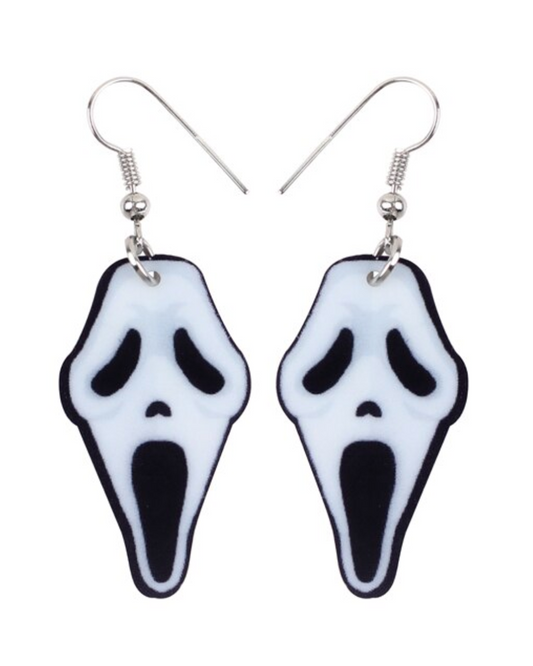 Ghostface Earrings