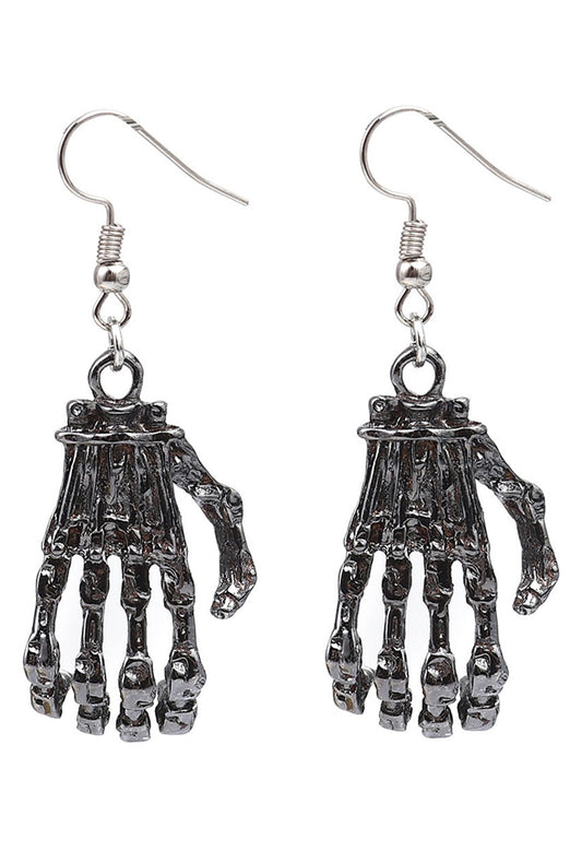 Skeleton Hand Earrings