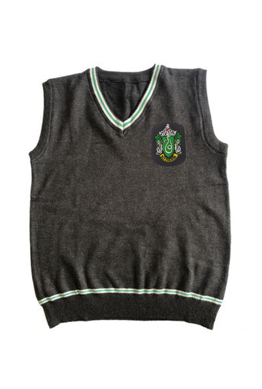 Harry Potter Kids Slytherin Knitted Vest