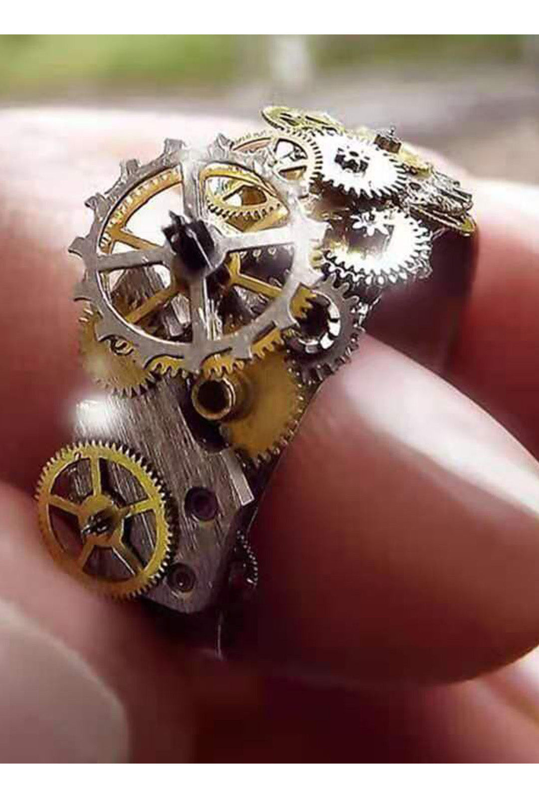 Steampunk Cogs Ring