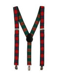 Tartan Suspenders