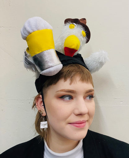 Oktoberfest Chicken Plush Hat