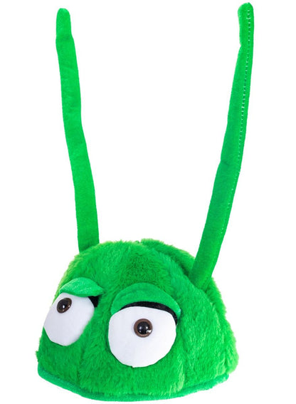 Green Plush Alien Hat
