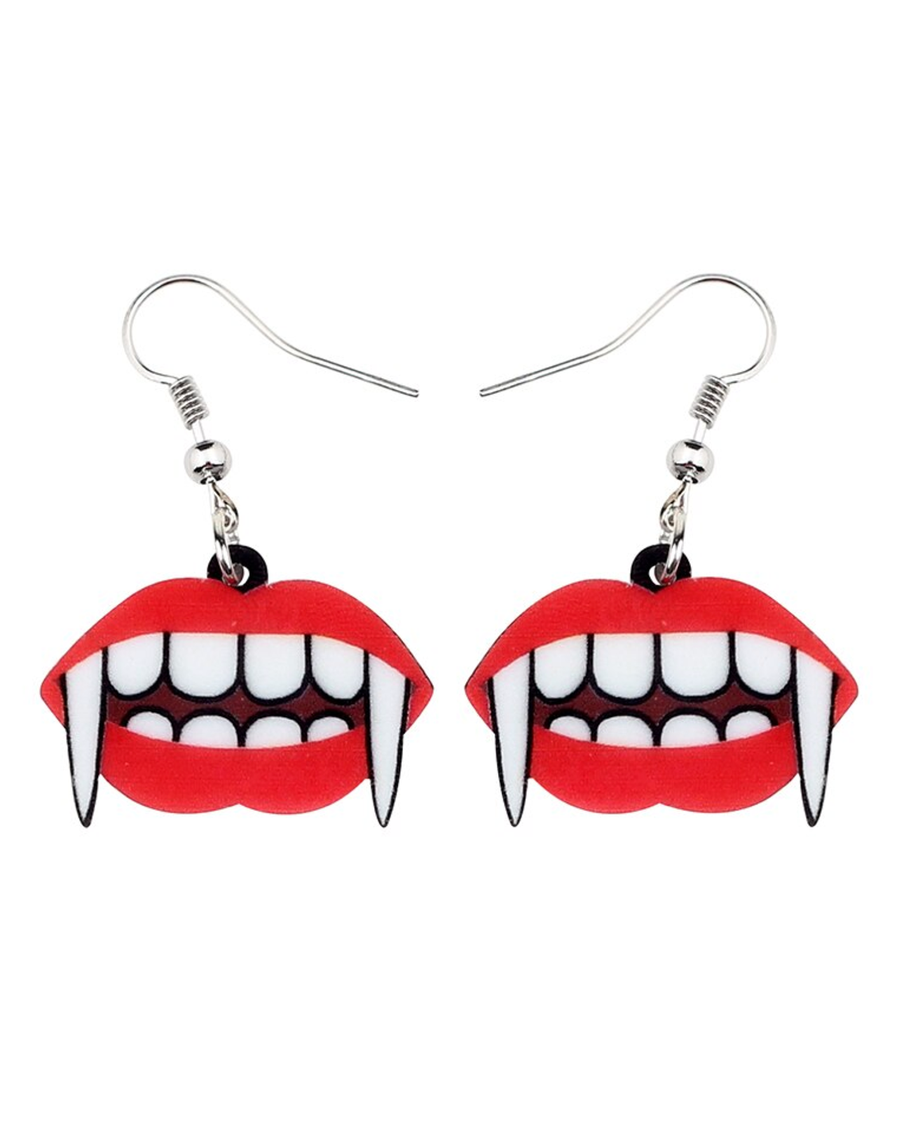 Vampire Teeth Earrings