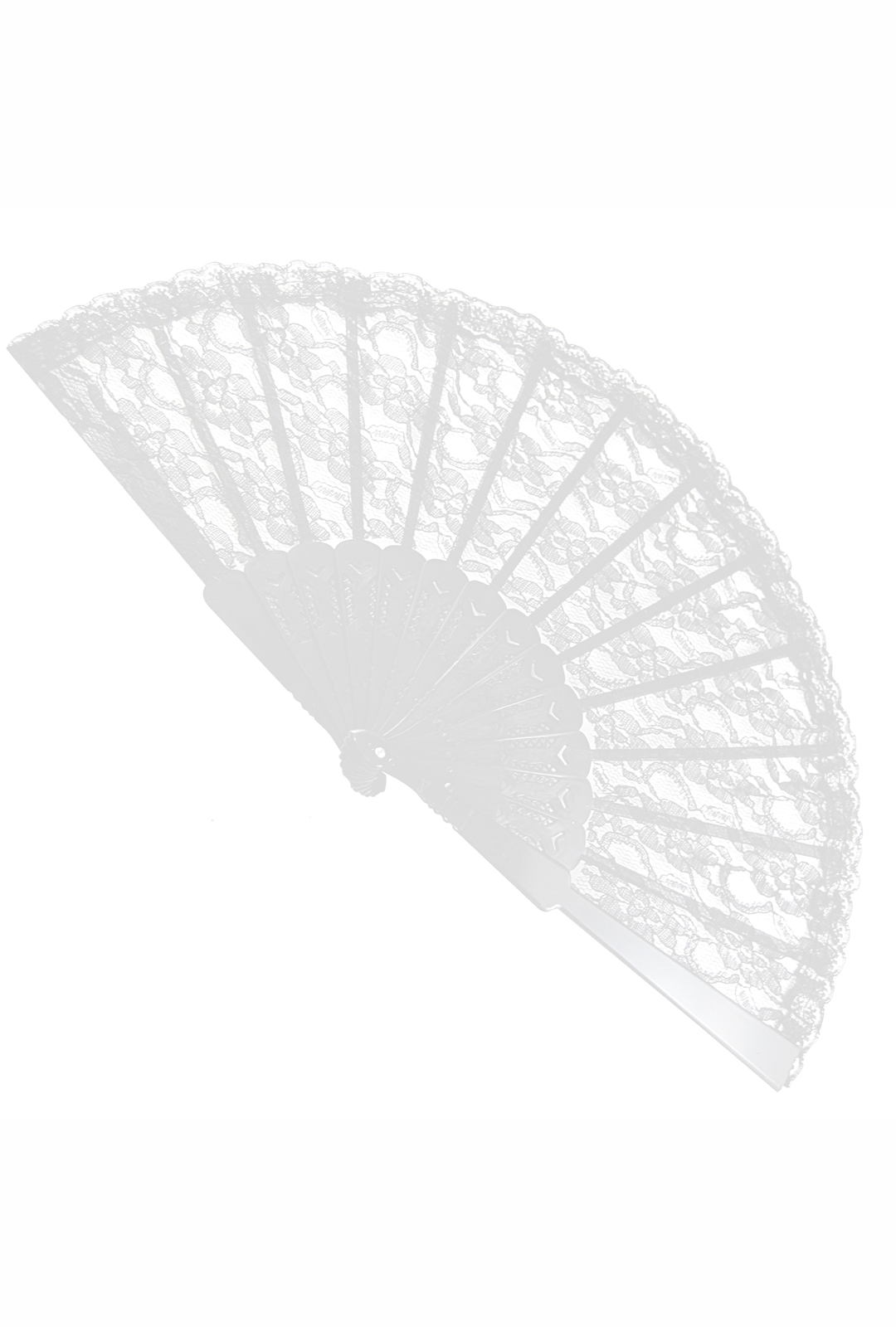 White Lace Fan