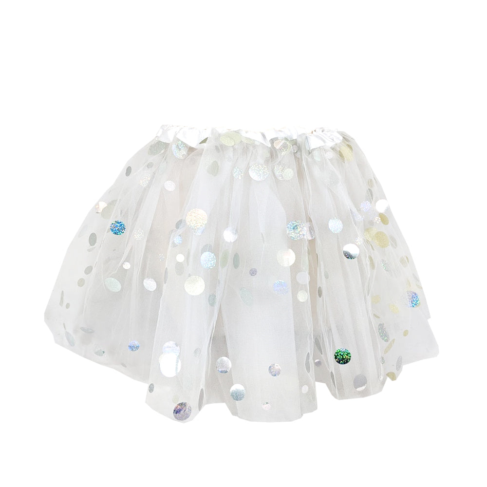 White Spotted Tulle Tutu | Hurly Burly – Hurly-Burly