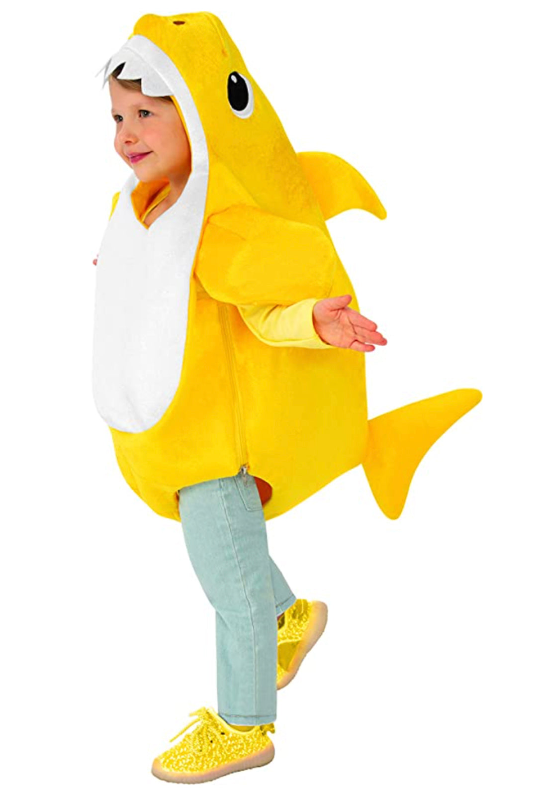 Kids Yellow Baby Shark Costume