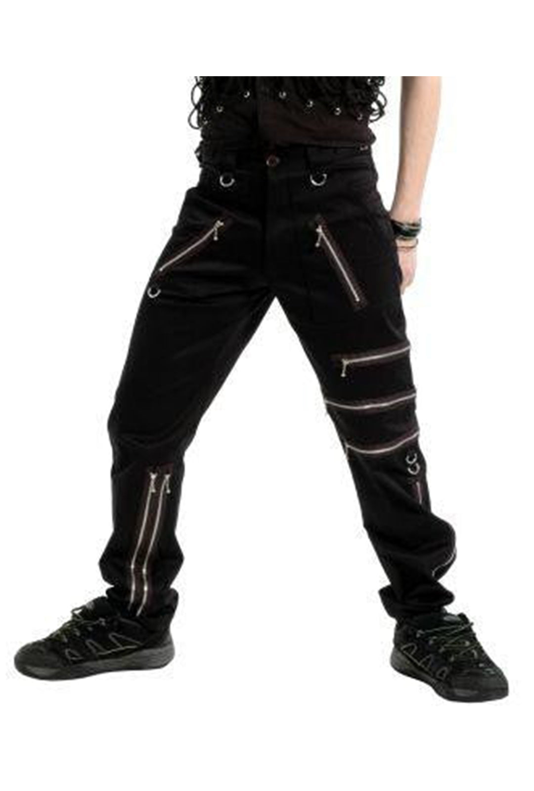 Dead Threads Black Pants With Zips